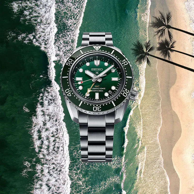Seiko Prospex Sea Diver's 1968 Heritage GMT Sea Automatic Men's Watch- SPB381J1